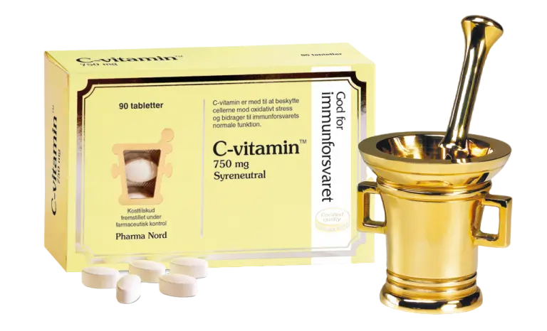 Pakke med c-vitamin
